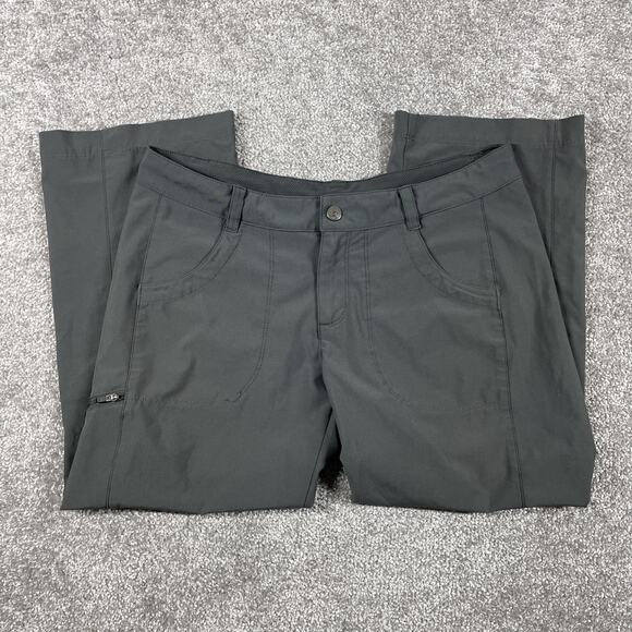 Patagonia Happy Hike Capris Womens 6 Cargo Ripstop Stretch UPF 50 Zip Pocket - Picture 1 of 15
